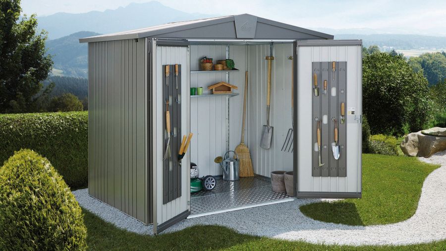 Biohort Europa 7 metalen tuinhuis 316x300x209 cm Biohort Europa 7 metalen tuinhuis 316x300x209 cm