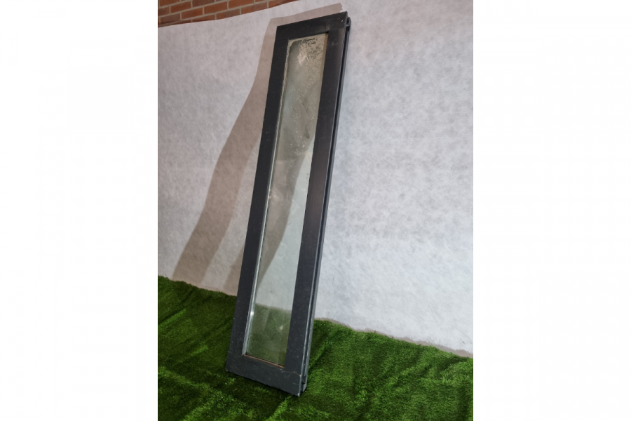 Houten ruit antraciet 45,5 x 203,5 cm (bxh) - SALE25045 Houten ruit antraciet 45,5 x 203,5 cm (bxh) - SALE25045