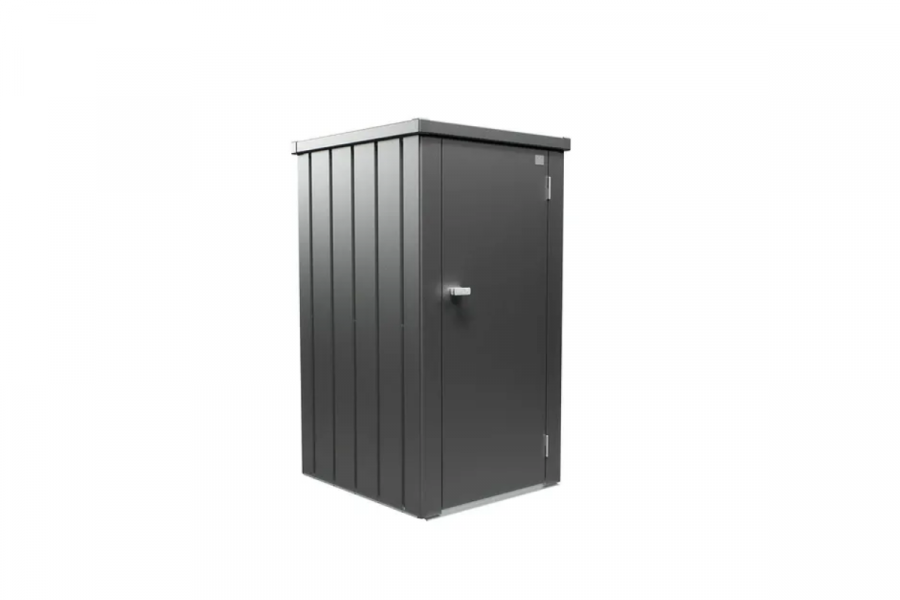 Biohort Julia L metalen terraskast 77,7x87x140,2 cm donkergrijs metallic