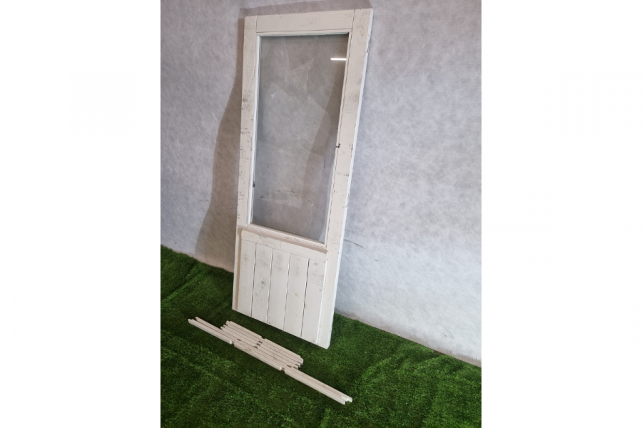 Enkele houten deur wit 78 x 192,5 cm (bxh) - SALE25054 Enkele houten deur wit 78 x 192,5 cm (bxh) - SALE25054