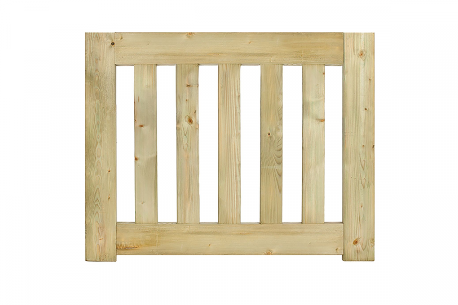 Tuinhekdeur grenen groen geïmpregneerd Modern de Luxe 60 x 100 x 4 cm Tuinhekdeur grenen groen geïmpregneerd Modern de Luxe 60 x 100 x 4 cm