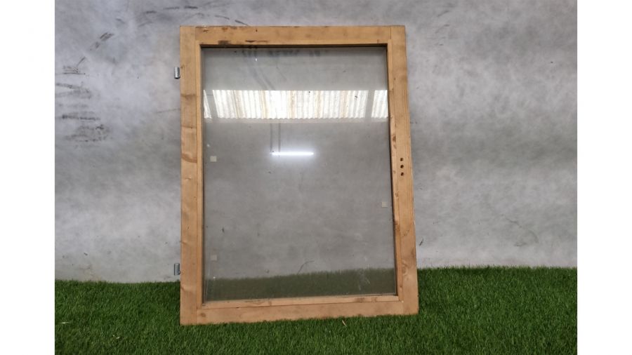 Enkele raam hout blank – dubbel glas (88,5 x 66,5 cm) - SALE25157 Enkele raam hout blank – dubbel glas (88,5 x 66,5 cm) - SALE25157