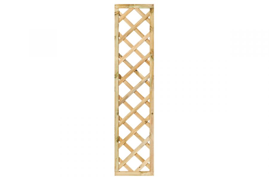 Trellis diagonaal met lijst 40x180 cm Trellis diagonaal met lijst 40x180 cm