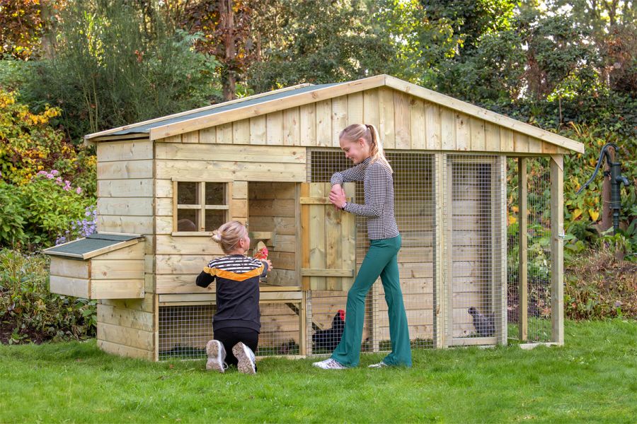 Kippenverblijf Bielefelder Kippenverblijf Bielefelder