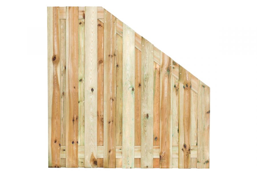Tuinscherm Vasse verloop 180x180/90 cm Tuinscherm Vasse verloop 180x180/90 cm
