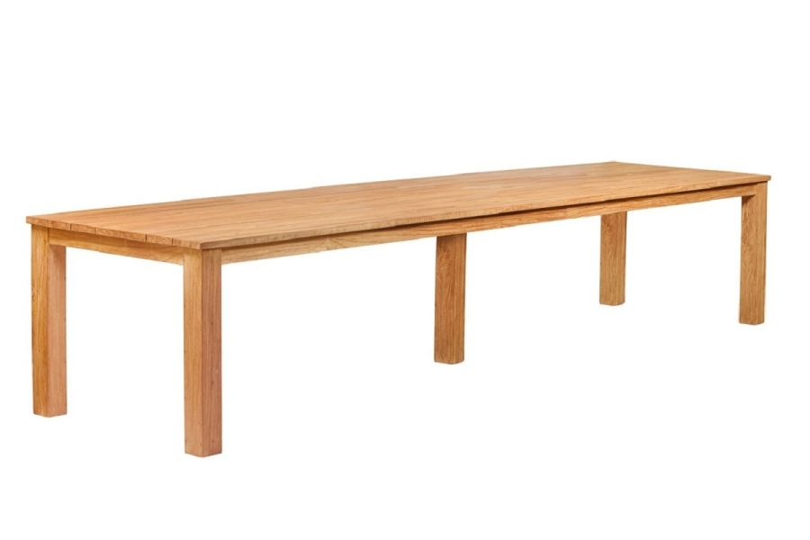 Teak dinner tafel Rustiek 300 Tafel 300x100x80 cm Teak dinner tafel Rustiek 300 Tafel 300x100x80 cm