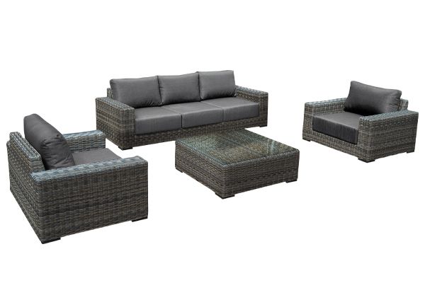 Wembley loungeset wicker - Numansdorp Showmodel