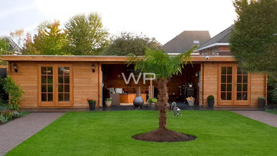 Woodpro Blokhut/Tuinhuis Brummen 1200x400 cm