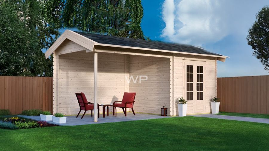 Woodpro Blokhut/Tuinhuis Limmen 700x300 cm Woodpro Blokhut/Tuinhuis Limmen 700x300 cm