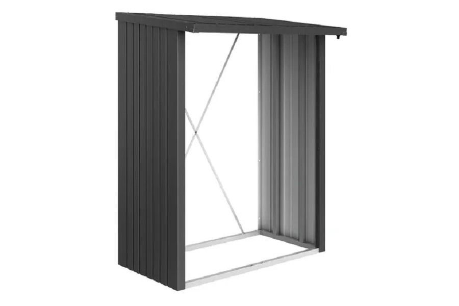 Biohort metalen multi opslagplaats Woodstock donkergrijs 157x102x199 cm