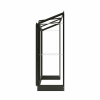 Muurkas Emma I - 132x69x194 cm - Groengrijs - Veiligheidsglas