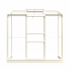 Muurkas Emma II - 194x69x194 cm - Wit - Veiligheidsglas