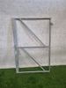 Stalen frame poortdeur – met hangwerk (154,5 x 100 cm) - SALE25087