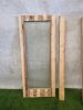 Enkele houten deur – dubbel glas, linksdraaiend (183,5 x 76 cm) - SALE25096