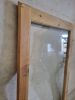 Enkele houten deur – met gebroken ruit, zonder hang- en sluitwerk (182 x 77 cm) - SALE25129