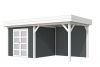 Blokhut Bonte Specht 300x250 cm + luifel 300 cm