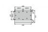 Plattegrond Kapschuur Premium 500x260 cm