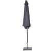 Lotus parasol - Ø300 cm - carbon black - dark grey