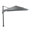 Hawaii Lumen parasol - 300x300 cm - carbon black - light grey