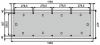 platttegrond prestige plat dak XL 1200x360
