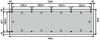 Buitenverblijf Prestige plattegrond 1400x360