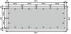 Plattegrond buitenverblijf Prestige 1400x500 cm