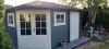 Interflex 4355 Blokhut 300x440 cm 28 mm vuren exterieur gecoat