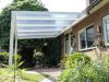 Greenline veranda 600x300 cm - 2 staanders - polycarbonaat dak