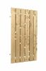 Tuindeur Jumbo met stalen frame