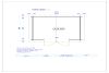 Tuindeco Noja Blokhut 300x300 cm 28 mm vuren red class wood geïmpregneerd