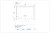 Tuindeco Whitegate Blokhut 400x280 cm + luifel 120 cm 70mm honinggeel geïmpregneerd