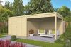 Blokhut Telma met overkapping 600x300 cm