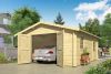 Garage Rydell 470x570 cm - Grijs geïmpregneerd