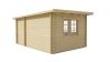 Blokhut Santander 300+150x300 cm - red class wood geïmpregneerd