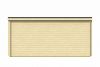 Blokhut Sadie 500x300 cm - Red class wood geïmpregneerd