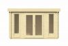 Tuindeco Victoria Blokhut 410x300 cm 58 mm honinggeel geimpregneerd