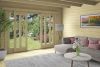 Tuindeco Meg Blokhut 595x400 cm 44 mm vuren red class wood geïmpregneerd