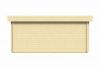 Blokhut Mia 500x360 cm + 120 cm luifel - Red Class Wood geïmpregneerd - incl. EPDM