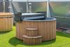 Hottub deluxe incl. RVS houtkachel en kachelpijp Ø200 cm