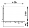 Blokhut 440x340 cm,50 mm dikke wanden & dubbelglas - gecoat