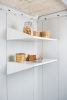 Schappen t.b.v. metalen berging Neo Biohort