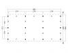 Kapschuur Billund XL Type 5 Red Class Wood 893x460cm - geïmpregneerd