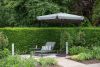 Delta parasol - Ø300 cm - carbon black - dark grey