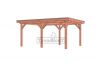 Buitenverblijf Florence 545x425 cm - Plat dak
