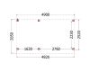 Overkapping Refter XL 490x285 cm