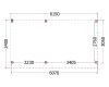 Trendhout Overkapping Refter XL 615x340 cm