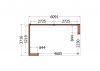 Trendhout Buitenverblijf Capri 610x375 - Plat dak model links
