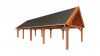 Trendhout Overkapping Zadeldak XXL 1505x595 cm