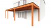 Aanbouwveranda Modena 905x300 cm - model rechts
