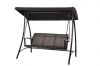 Rubens schommelbank - 3-zits - carbon black -heather grey - antraciet